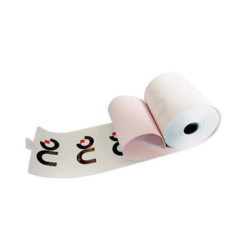 Carbon free paper roll