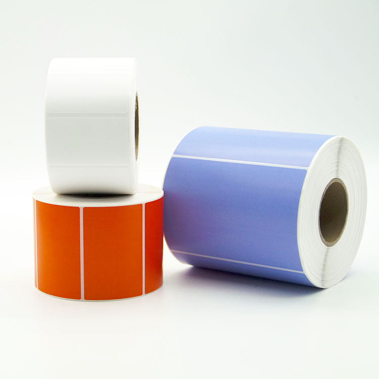 Multipurpose self adhesive paper custom sticker rolls blank label