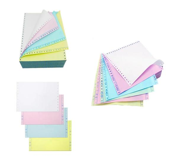 High Quality Ncr Carbon Free Computer Printer Paper Color 5 Layers